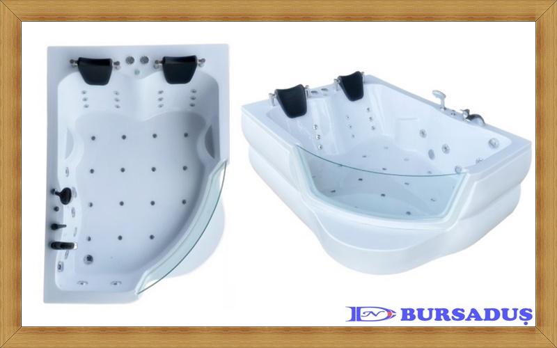 Bursaduş 130×180 h 65 Asimetrik Canlı jakuzi