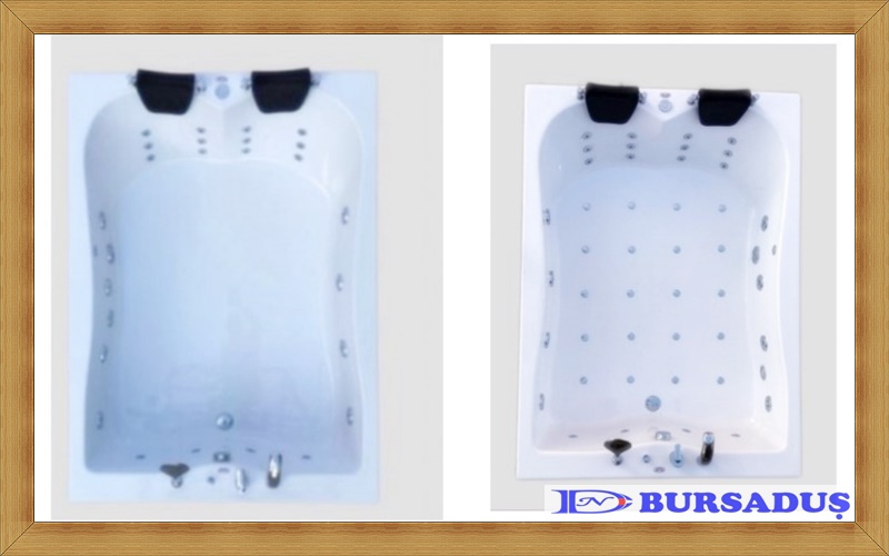 Bursa Duş 130×180 H 60 Dikdörtgen Jakuzi