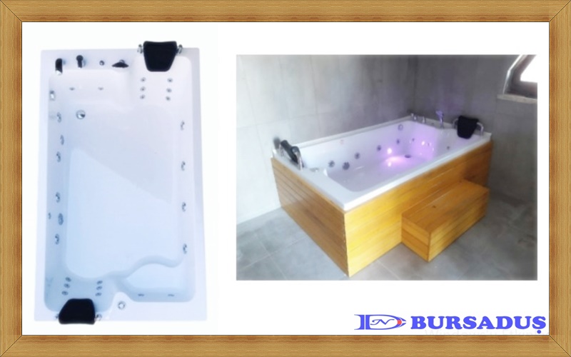 Bursa Duş 120×180 H 60 Dikdörtgen Jakuzi