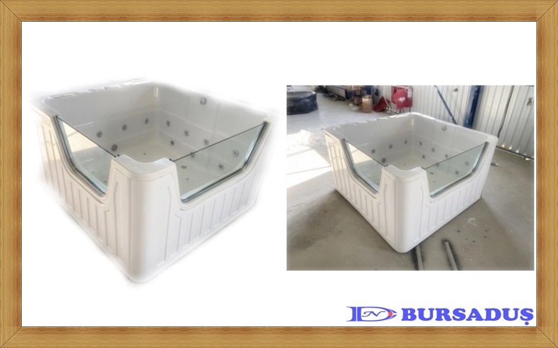 Bursaduş 195×195 h 90 Camlı