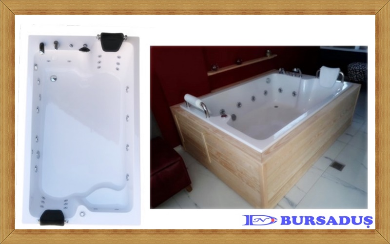 Bursa Duş 120×170 H 60 Dikdörtgen Jakuzi