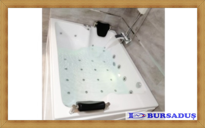 Bursa Duş 120×150 H 60 Dikdörtgen Jakuzi