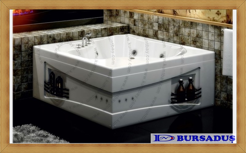 Bursaduş 120×120 h 60 Kare Jakuzi