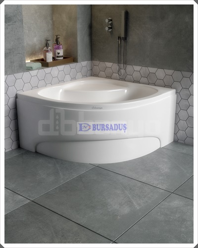 120×120 Oval Oturmalı Küvet H56