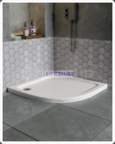 80×90 Asimetrik Oval MonoBlok Duş Teknesi