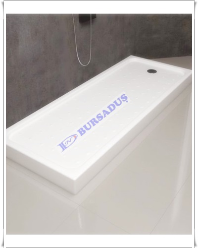 90×140 Dikdörtgen MonoBlok Duş Teknesi