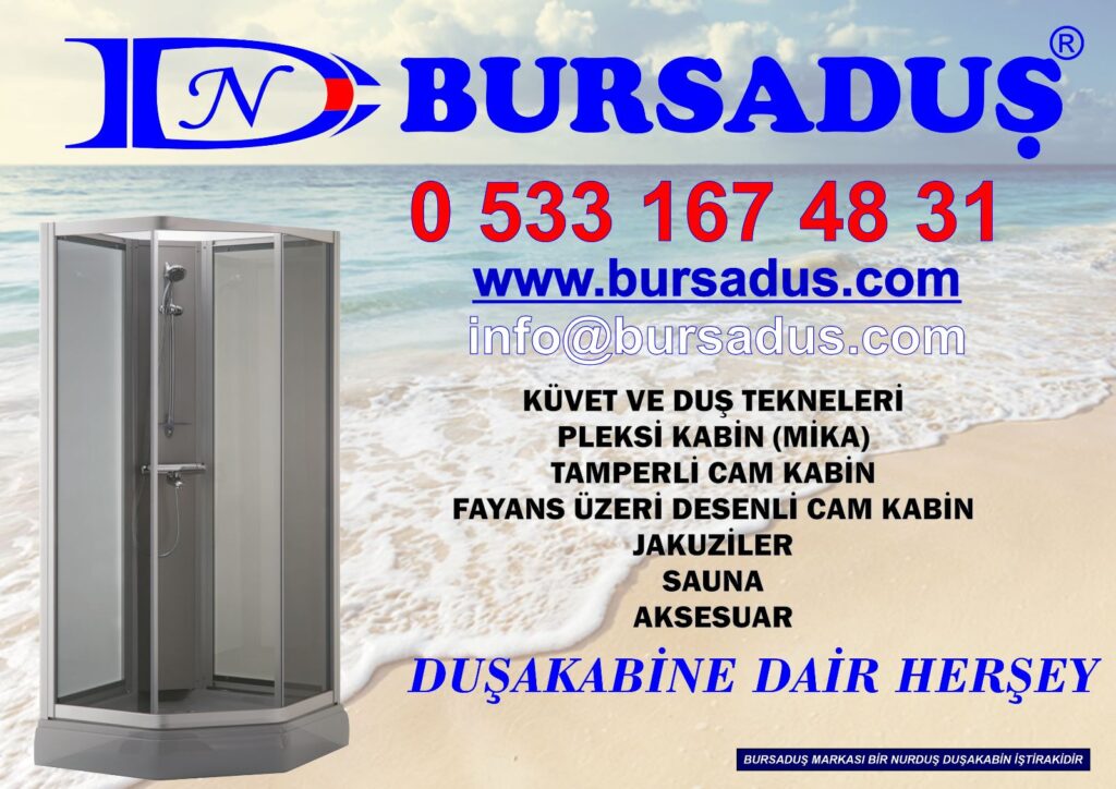 Bursa Duşakabin Buzlu Cam