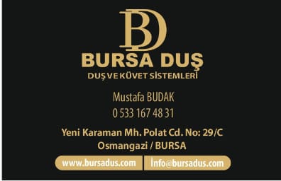 Bursa Duşakabin Alagüney