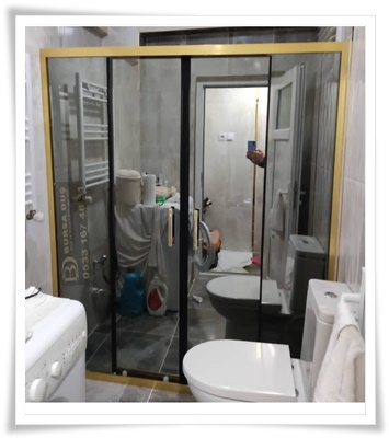 Sarı Profil Yıldız Baskı Çamlıca Mahallesi Duşakabin