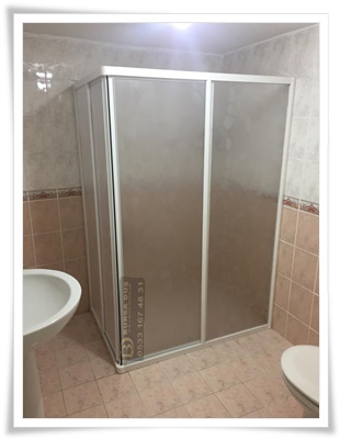 Siyah Çıtalı Duş Kabin  Karapınar Mahallesi