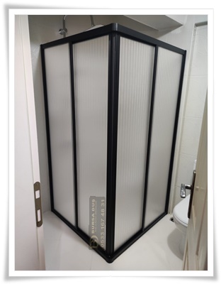 Siyah Çıtalı Duş Kabin  Çataltepe Mahallesi